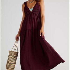 Free People Beach Martina Maxi Dress‎ Size Medium